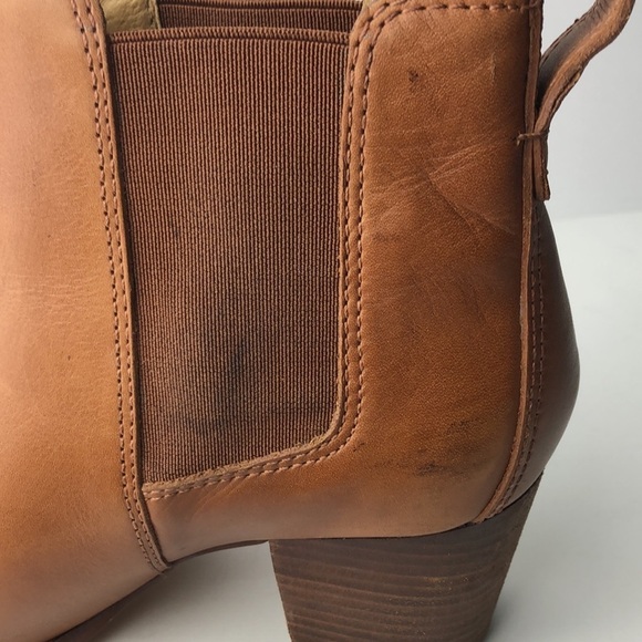 Madewell Regan Brown Leather Ankle Boots - Picture 10 of 14